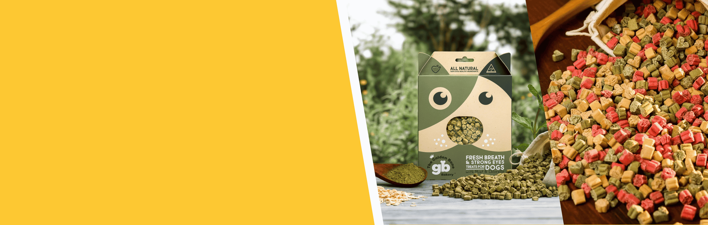Dog Biscuits - The Golden Bone Bakery