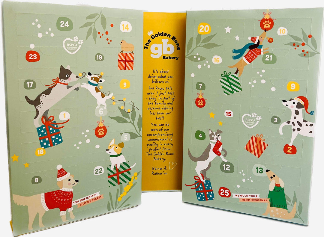 Christmas Dog Treats Advent Calendar