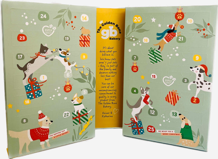Christmas Dog Treats Advent Calendar