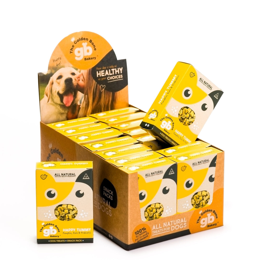 Buy Happy Tummy Dog Treats with Prebiotics at The Golden Bone Bakery