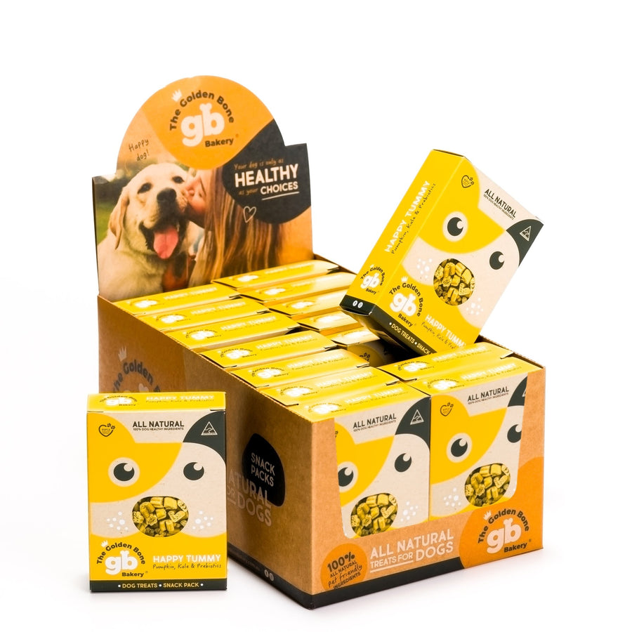 Buy Happy Tummy Dog Treats with Prebiotics at The Golden Bone Bakery