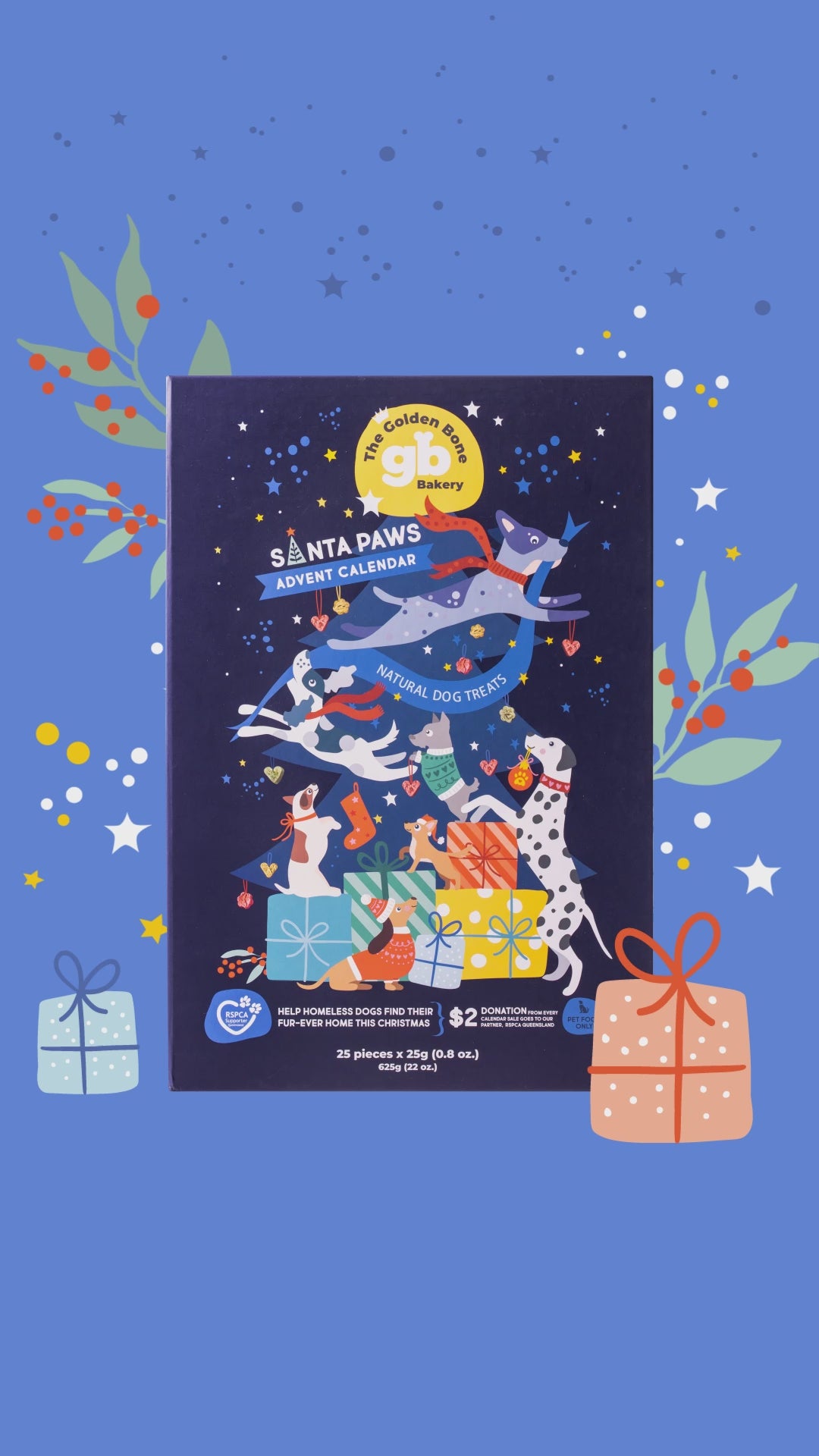 Dog Advent Calendar & Dog Christmas Treat Bundle