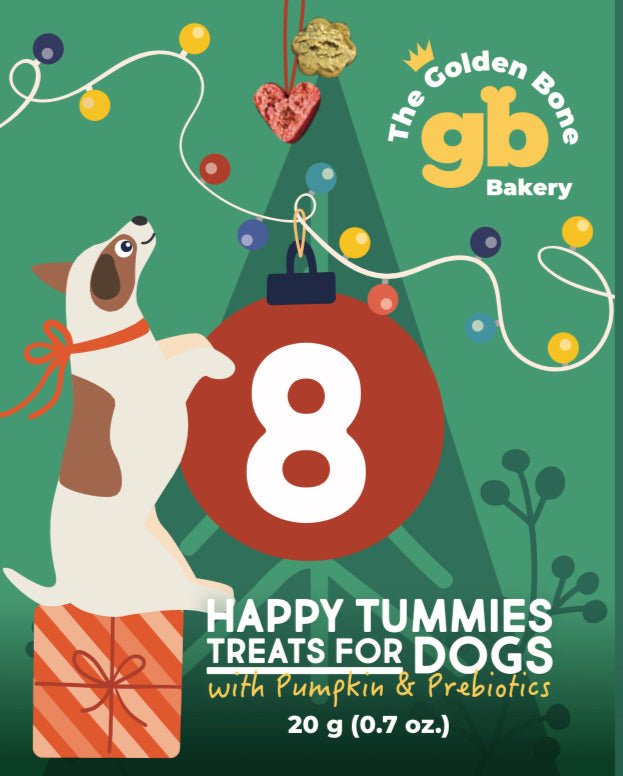 Buy Santa Paws Dog Treats Advent Calendar Christmas Tower at The Golden Bone Bakery