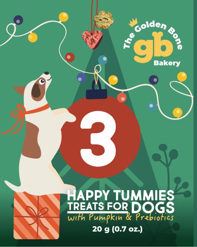Buy Santa Paws Dog Treats Advent Calendar Christmas Tower at The Golden Bone Bakery