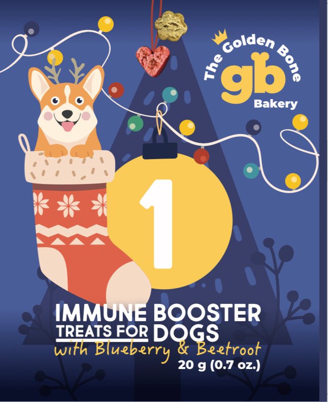 Buy Santa Paws Dog Treats Advent Calendar Christmas Tower at The Golden Bone Bakery