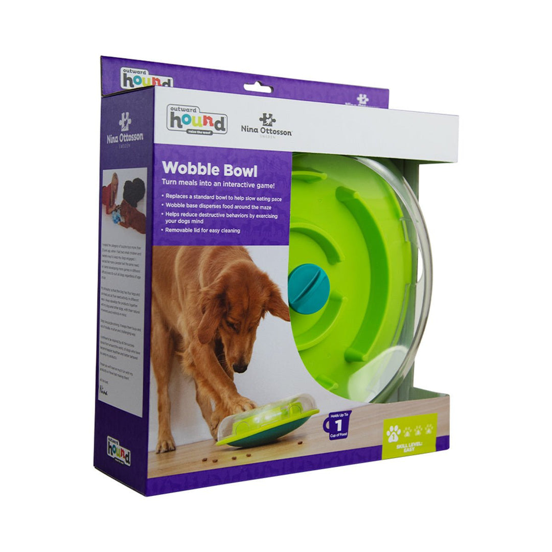 Buy Wobble Bowl by Nina Ottosson at The Golden Bone Bakery