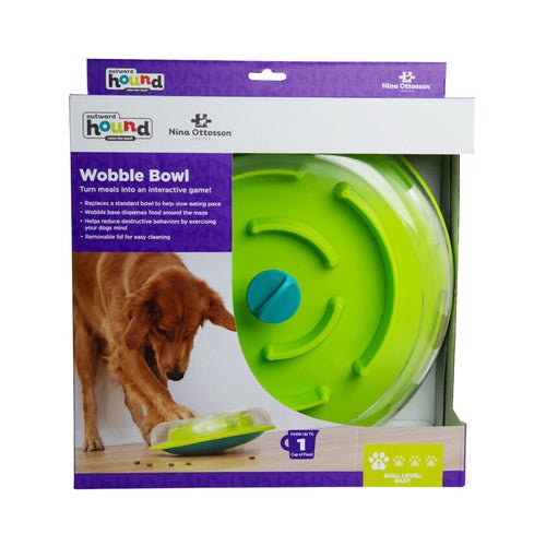 Buy Wobble Bowl by Nina Ottosson at The Golden Bone Bakery