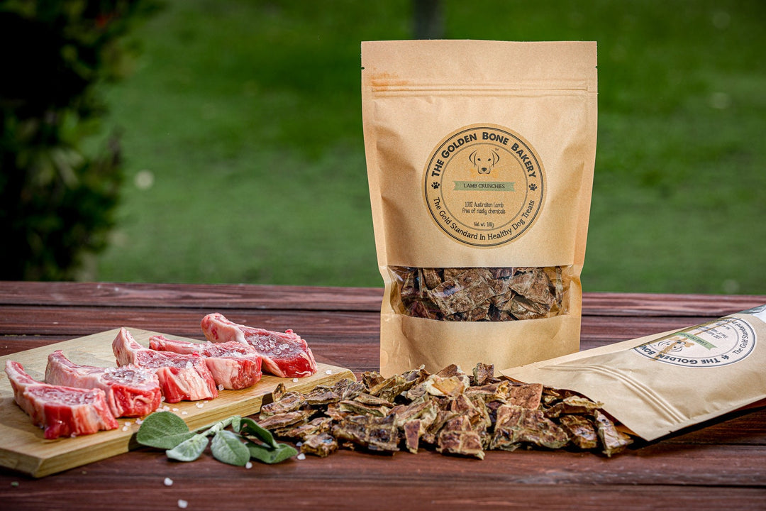 Buy Lamb Crunchies at The Golden Bone Bakery