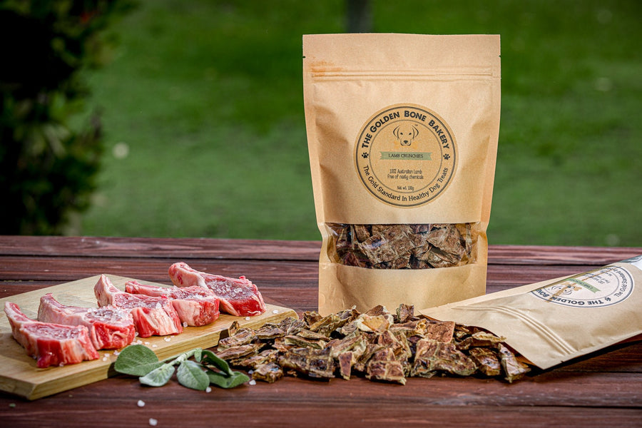Buy Lamb Crunchies at The Golden Bone Bakery