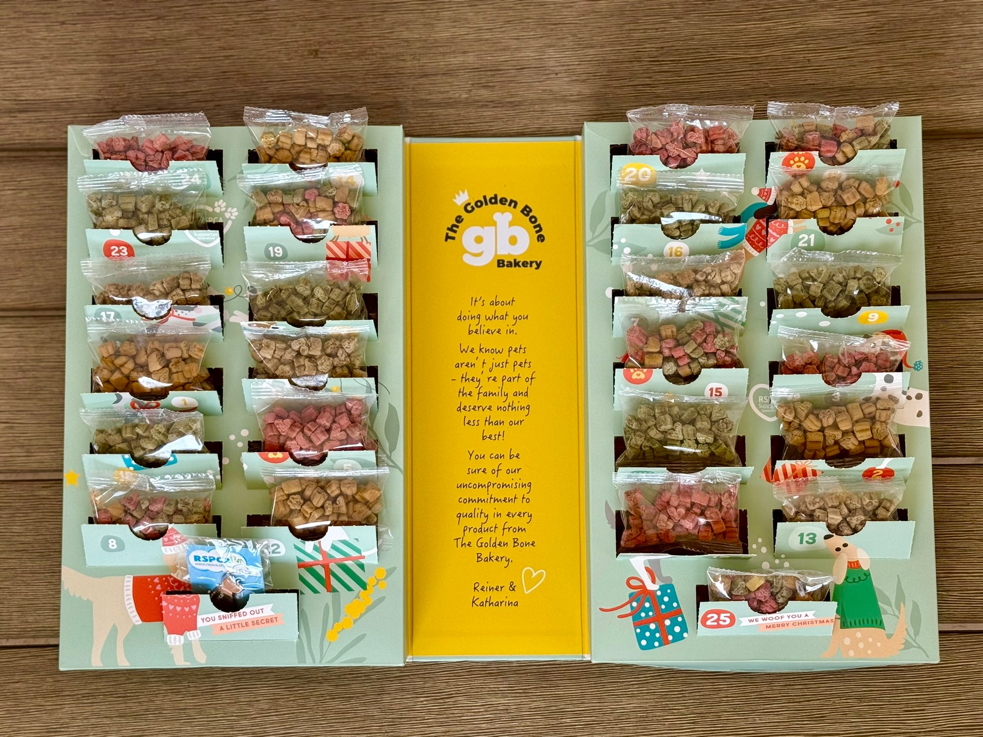 Advent Calendar Christmas Dog Treats - PREORDER NOW!