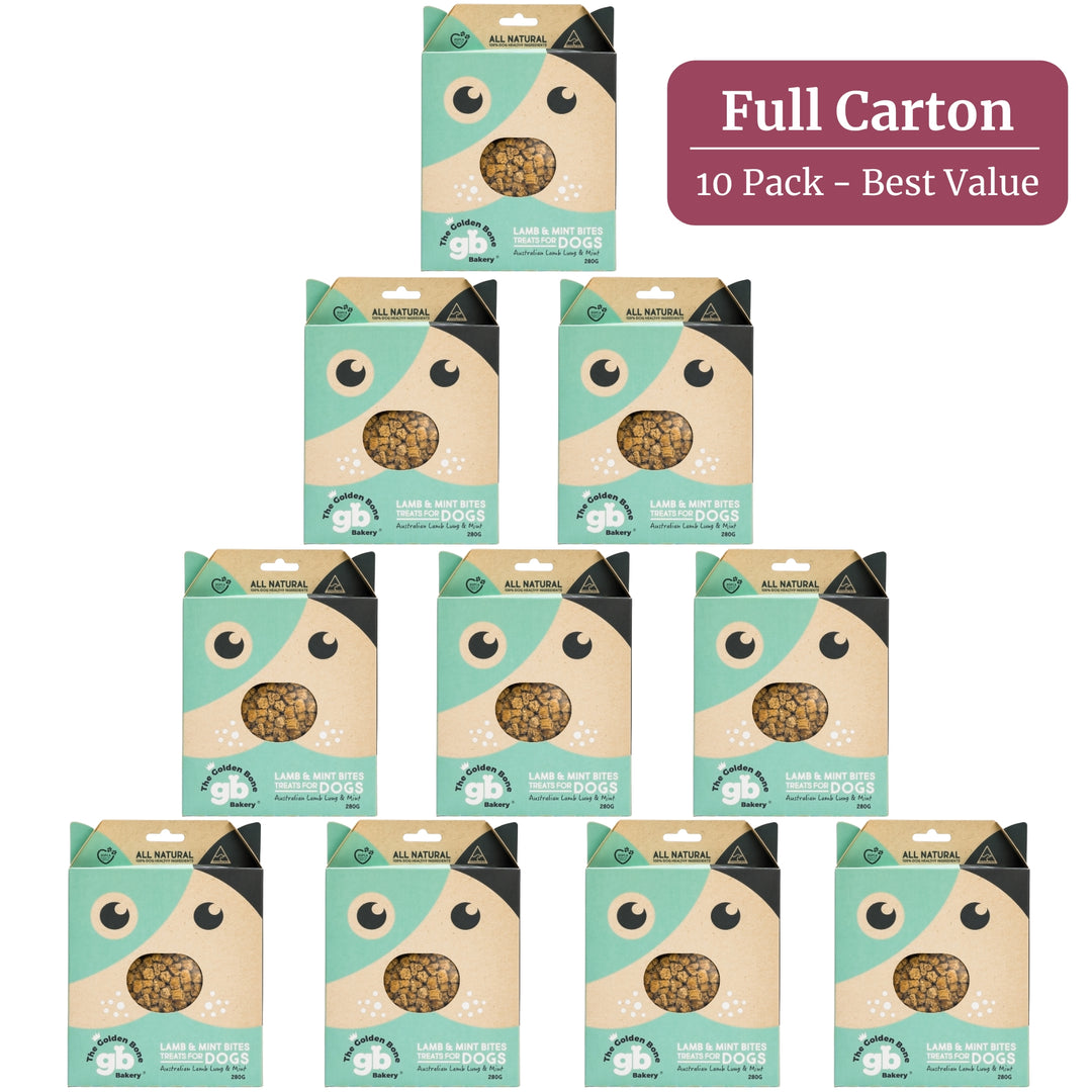 Lamb & Mint Dog Treat Bites 280g