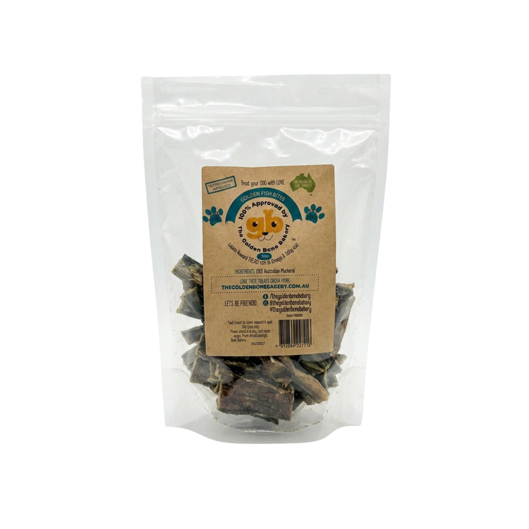 Golden Fish Bites - Fish Dog Treats 200g
