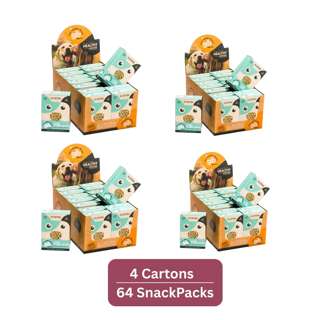 Lamb & Mint Bites Dog Treats SnackPack 40g