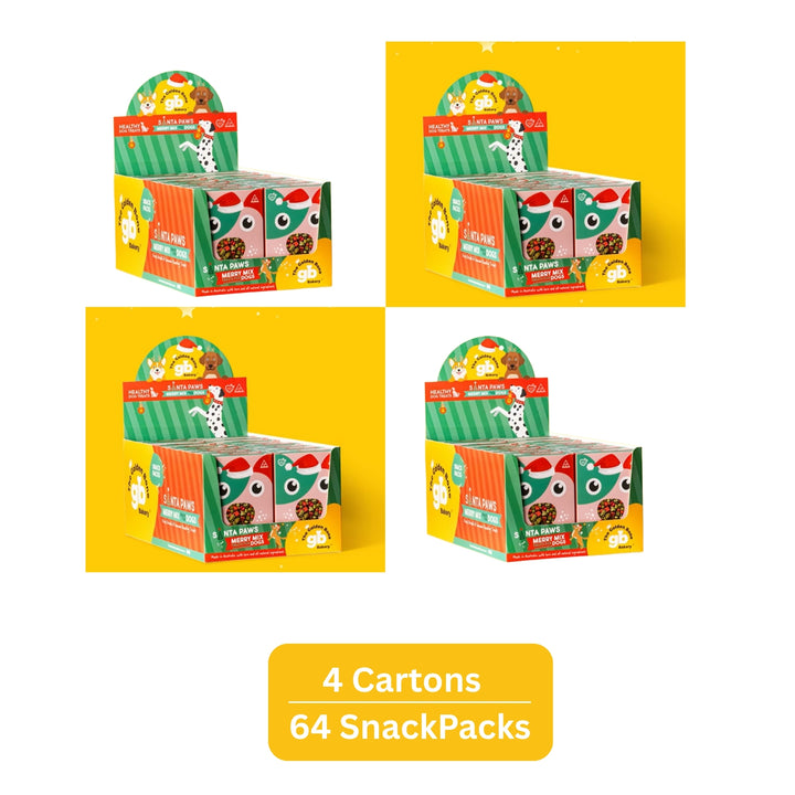 Christmas Dog Treats SnackPacks - SAVE 20% PRE-ORDER July 2026 | Stocking Stuffers for Dogs