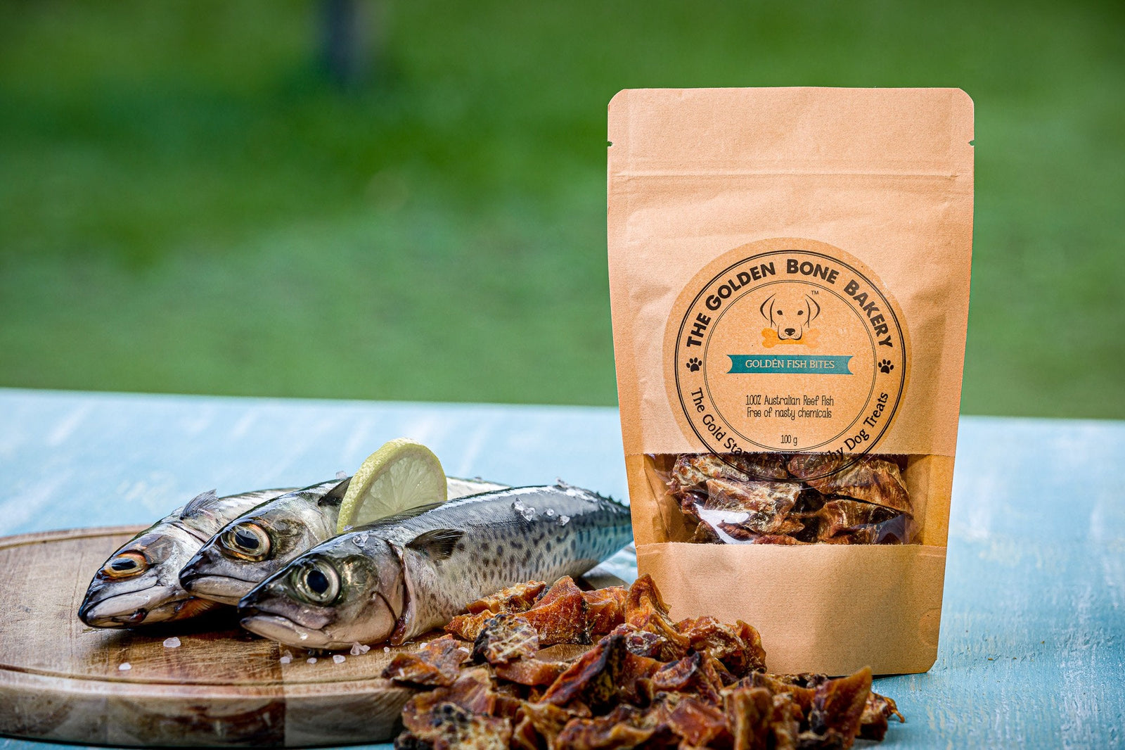 Buy Golden Fish Bites at The Golden Bone Bakery